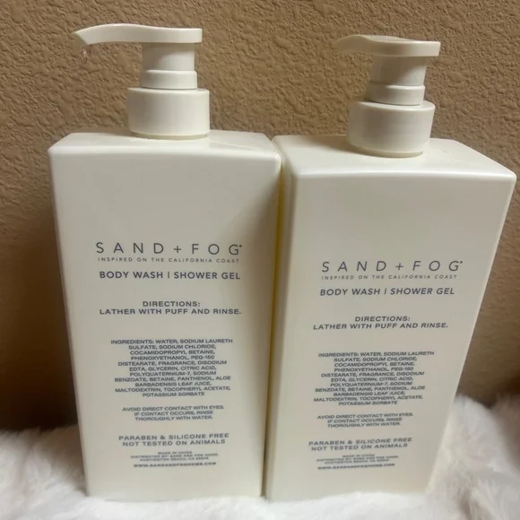 2X Sand + Fog Marshmallow Skies Body Wash Shower Gel 32 oz